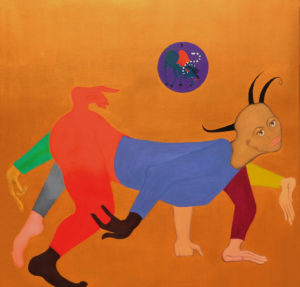 Amita Bhatt’s “Counterfeit Realities,” 2014, at Deborah Colton Gallery