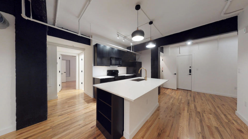 The Argyle has open concept living spaces.