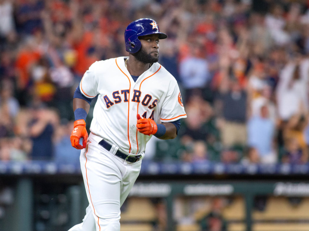 Yordan Alvarez knows something about creating big moments. (Photo by F. Carter Smith)