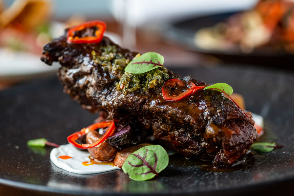 Bison short rib at Ouzo Bay (Photo by Kirsten Gilliam)