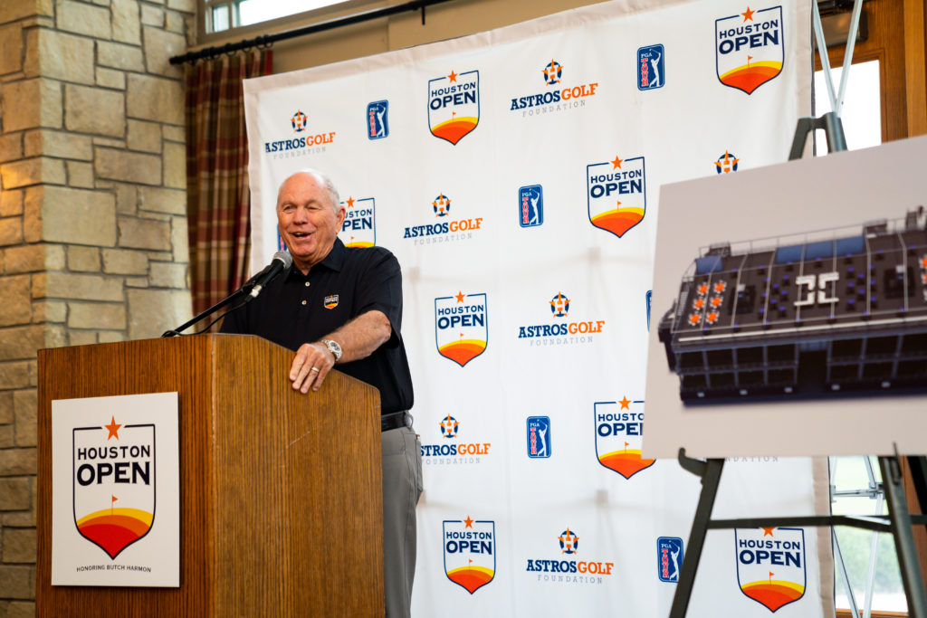 Famed golf instructor Butch Harmon is already invested in the Houston Open's success.