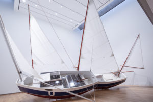 Chris Burden’s “Three Ghost Ships,” 1991
