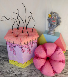 Chuck & George’s “Catbutt Parfait Props” at Galveston Arts Center