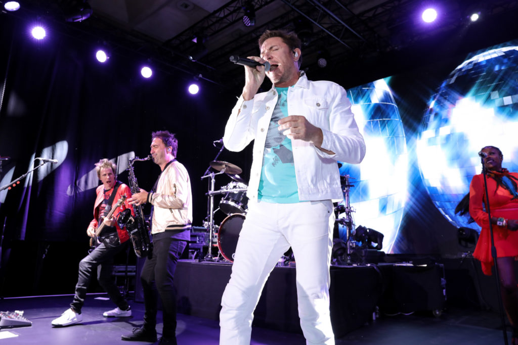 Duran Duran up close and personal at Liaisons au Louvre IV, 2017. (Photo by Francois Goize)