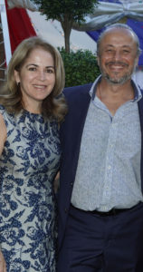 ElizaDeLaGarza.Dr.AlejandroChaoul MD Anderson in Aspen (Photo by Riccardo Savi)