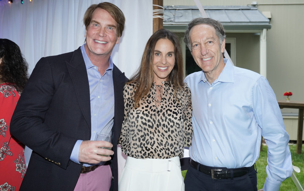 George Lancaster, Kimberly & Brad Schlosser (Photo by Riccardo Savi)