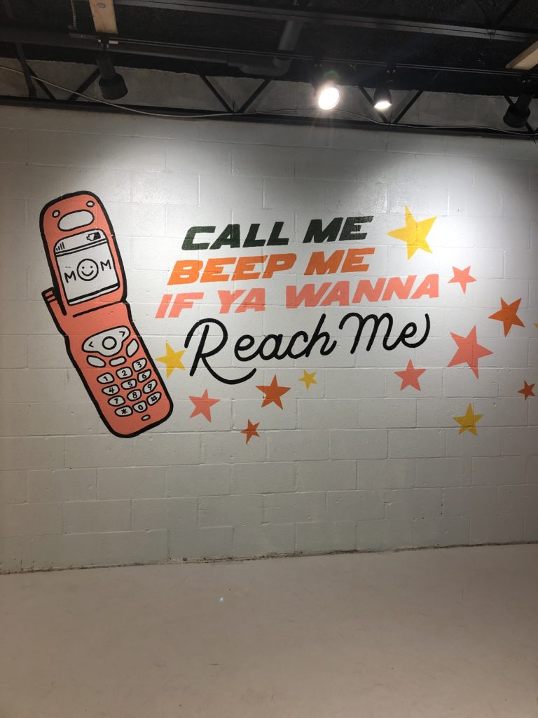 Kim Possible vibes at the Museum of Memories. (Photo by Megan Ziots)