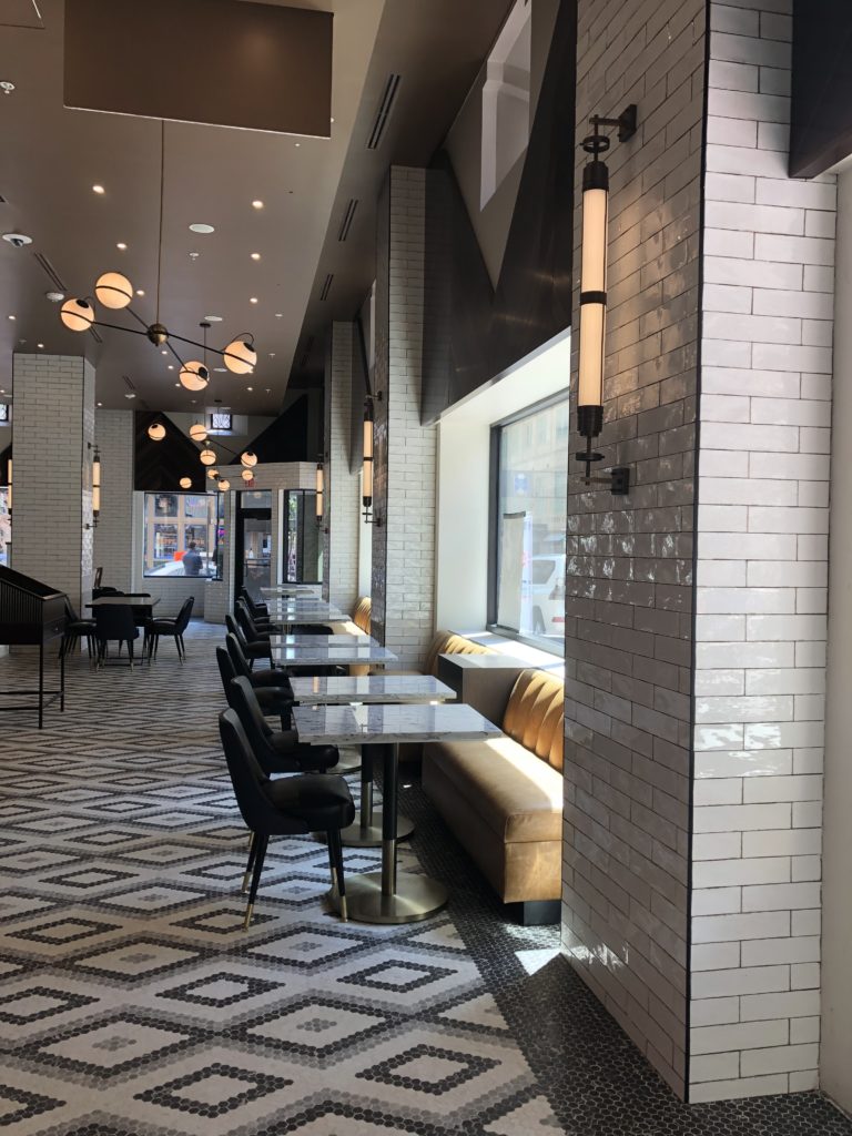 The hotel will feature a restaurant, oyster bar, rooftop bar, and podcast booth. Photo by Megan Ziots