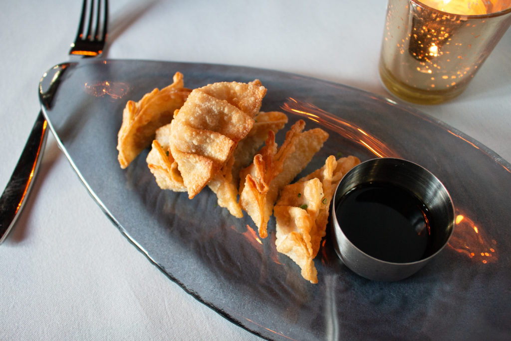 Lobster potstickers (Photo by Louis Rajsich)