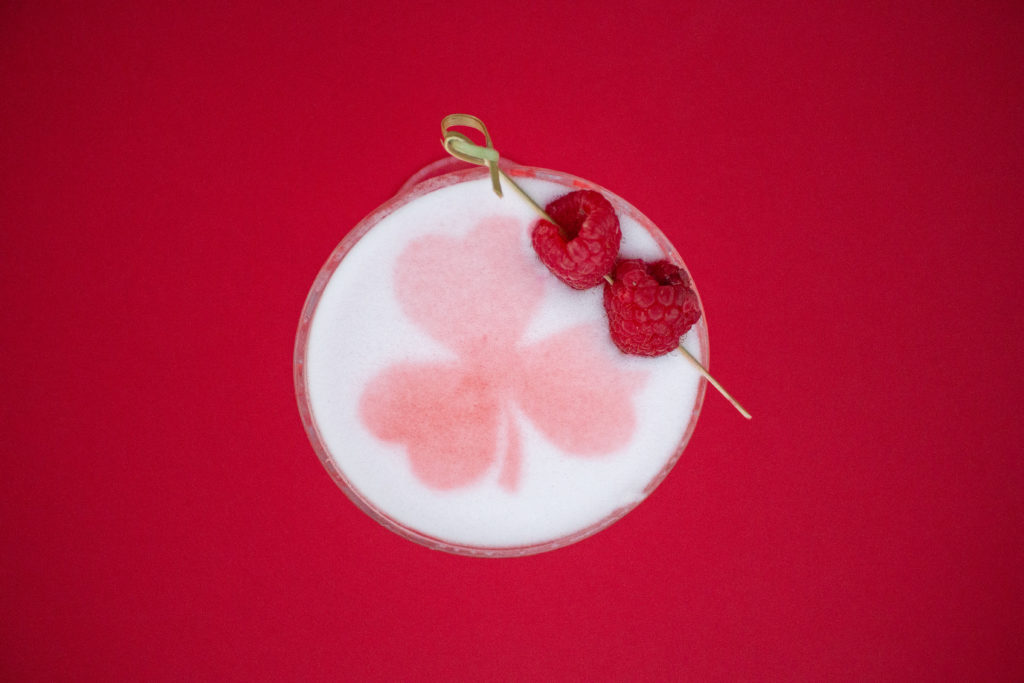 The iconic Clover Club cocktail. (Photo by Louis Rajsich)