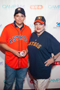 Jake Wolff, Beth Wolff at George Springer’s Bowling Benefit (Photo by Todd Parker, STP Images)