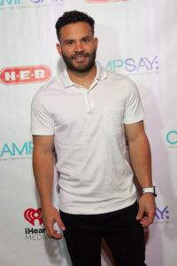 Jose Altuve at George Springer’s Bowling Benefit (Photo by Todd Parker, STP Images)