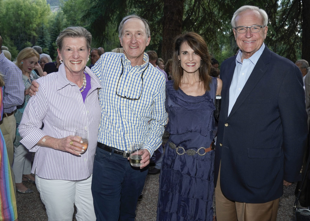 Kathy & John Orton, Kim Craig, Bill King (Photo by Riccardo Savi)