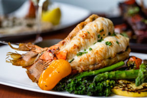 Lobster tail at Ouzo Bay (Photo by Kirsten Gilliam)