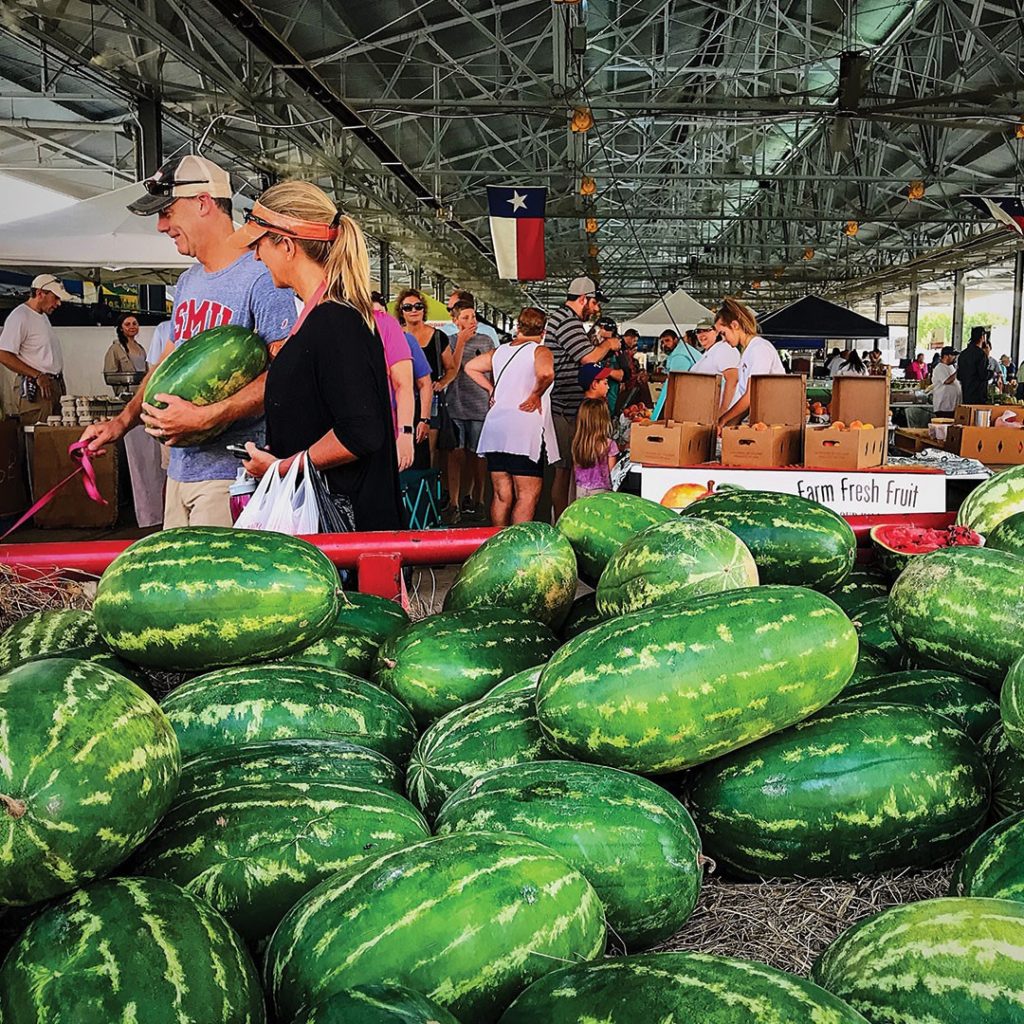 Celebrate the 2nd Annual Watermelon Festival this weekend at Dallas Farmers Market. Courtesy of DFM