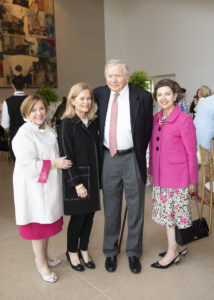 Renee Querbes Farren, Mollie Crow, Gordon Peterson, Bettina Hennessy (Photo by Tamytha Cameron)