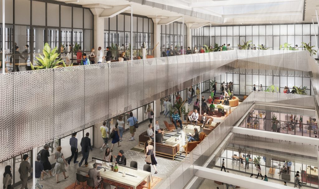 The Ion will boast flexible co-working spaces, labs and more. 