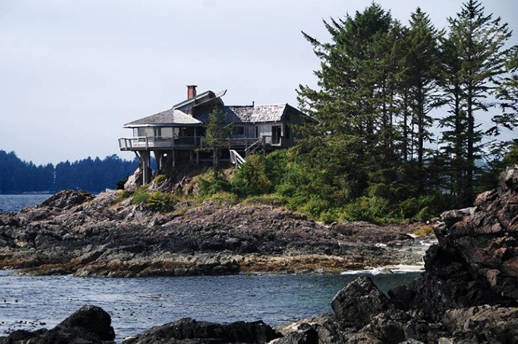 This is said to be the home where Lady Gaga bunked during a restorative getaway. (Tourism Tofino photo)