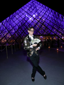 Vogue’s Hamish Bowles at Liaisons au Louvre IV, 2017. (Photo by Francois Goize)