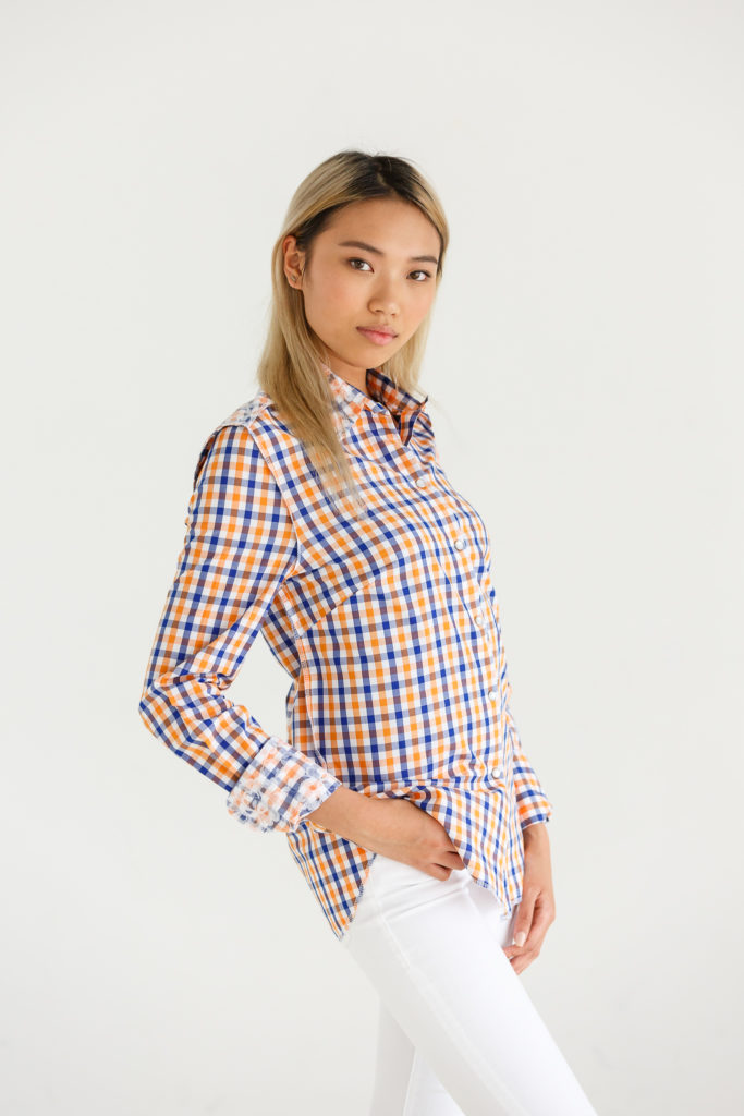 The Franky in cheeky gingham represents Koelsch Jeffries' own persona. 