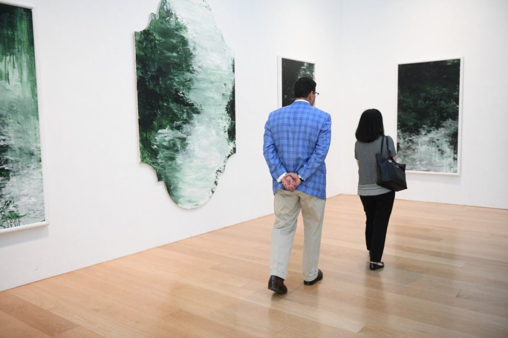 The Cy Twombly Gallery is an integral part of The Menil Collection. 