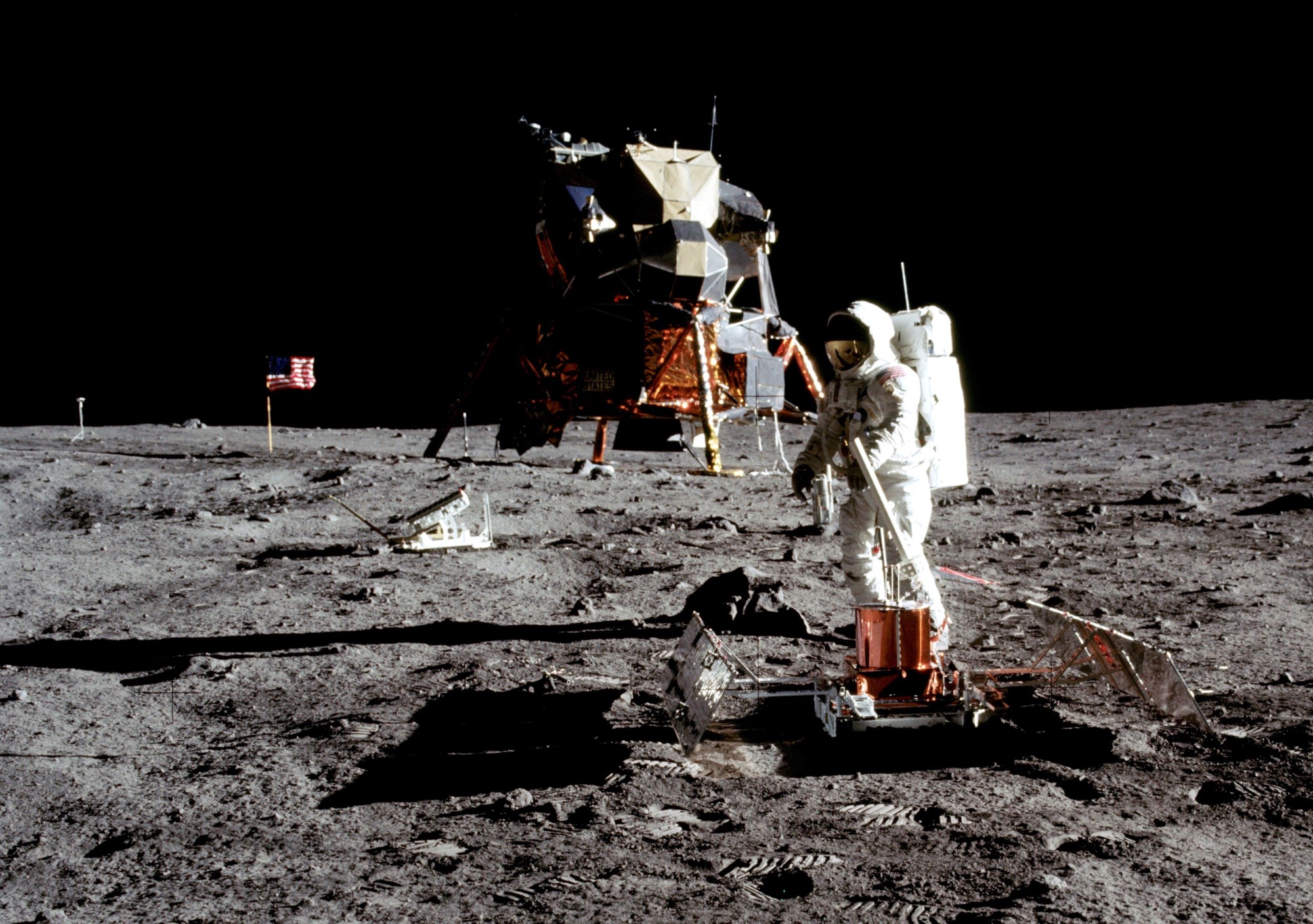 nasa historic first moon landing (Photo by Photos by NASA)