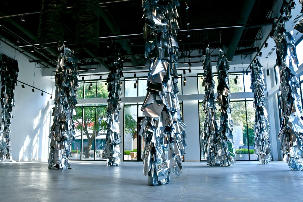 Skywaves is made of Mylar, developed by NASA in the 1960s.