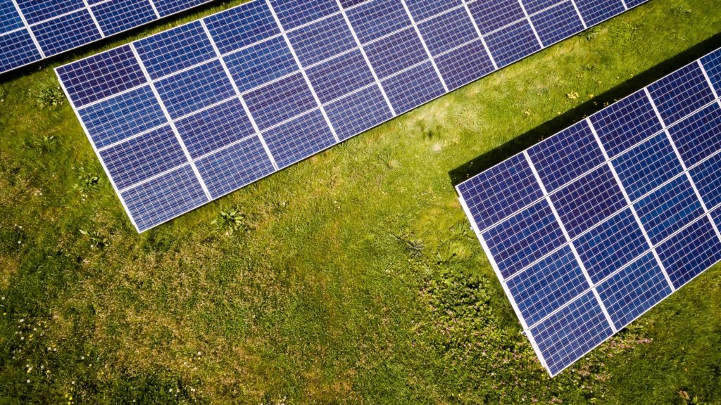 Solar panels make up about 12% of the city government's energy. 