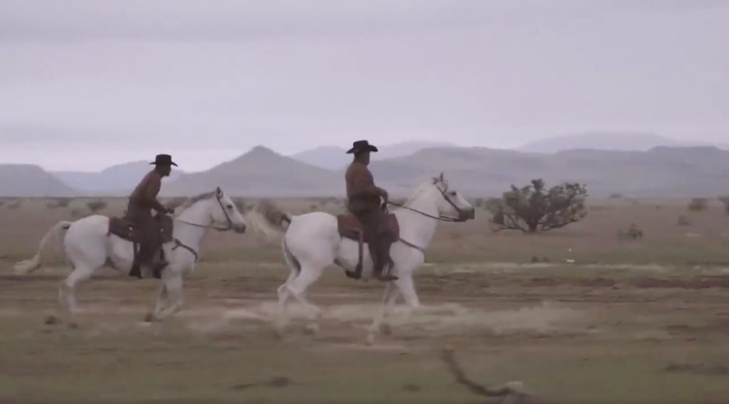 Cowboys rode through the desert and through the Third Ward. 