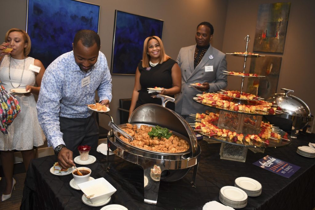 Guests attending the brunch/campaign launching Amanda K. Edwards run for U.S. Senate.