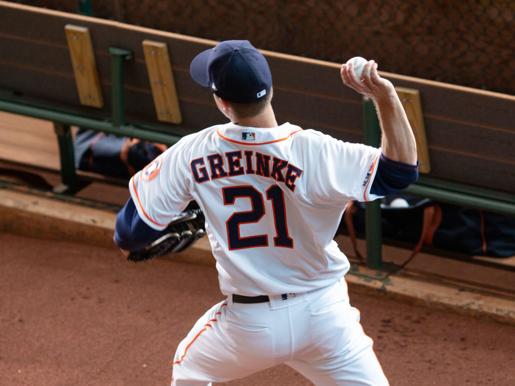 Zack Greinke's addition pushed Houston Astros excitement to a whole new level in 2019. A Max Scherzer addition would do even more in 2021. (Photo by F. Carter Smith)