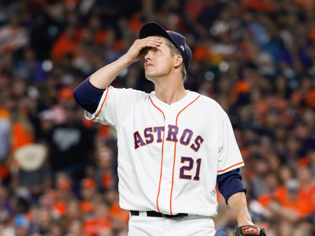 MLB playoffs: Zack Greinke pitches Astros to win over Rays - Sports  Illustrated