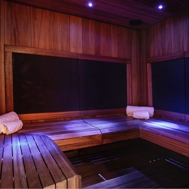 At Glow Sauna Studios, you can rent an infrared cabin with a friend or solo. Courtesy of Glow