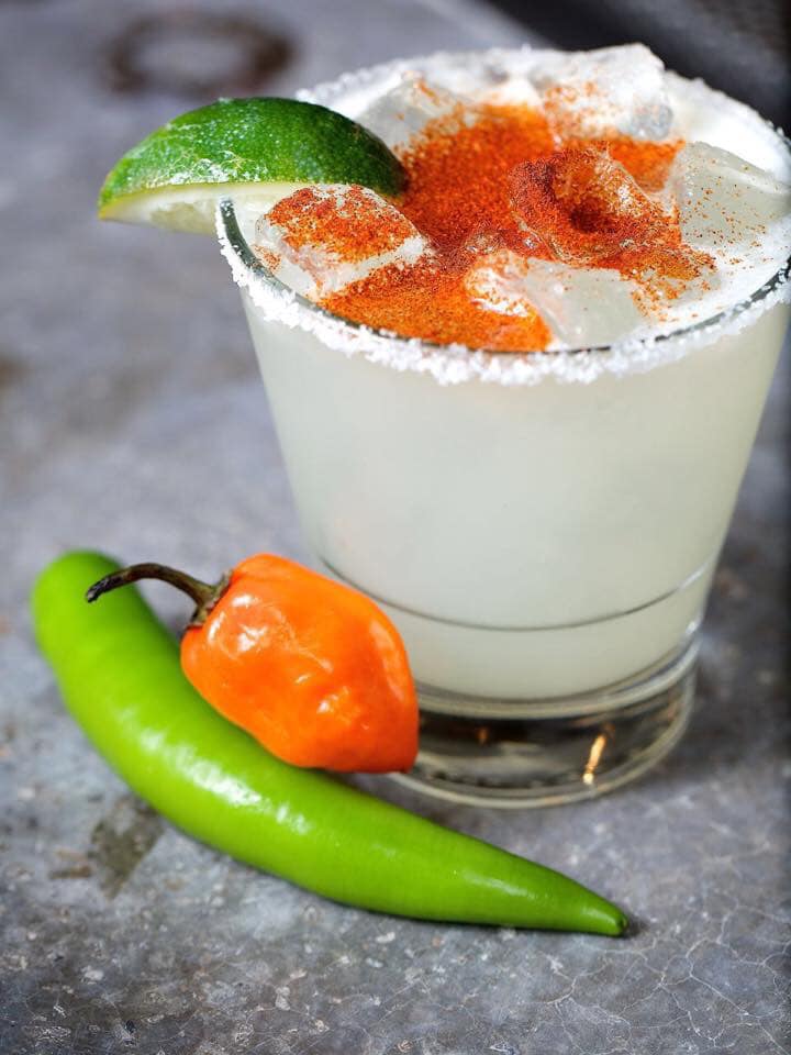 Diners have one last chance to sip on the spicy margarita. Courtesy of Mesa