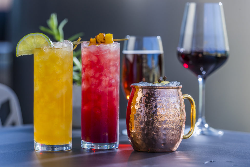 An assortment of Branch & Bird cocktails. (Photo by Jeremy Enlow)
