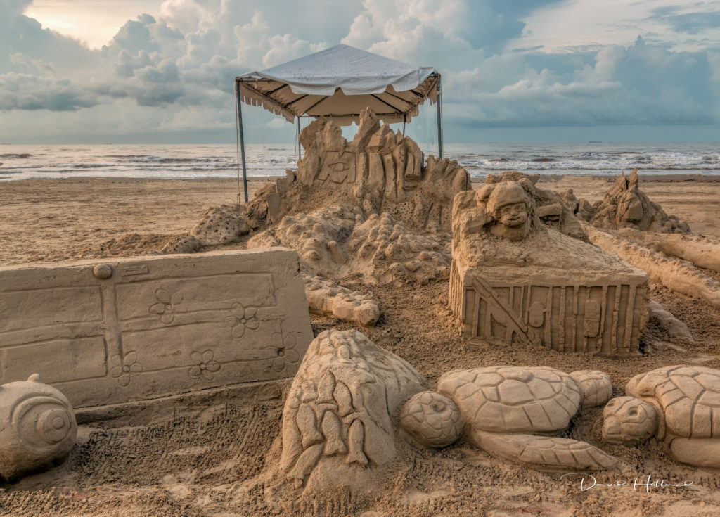 Entry in the AIA 33rd annual Sandcastle Competition on Galveston Island. (Photo by David Holland)
