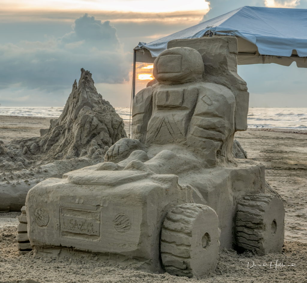 Entry in the AIA 33rd annual Sandcastle Competition on Galveston Island. (Photo by David Holland)