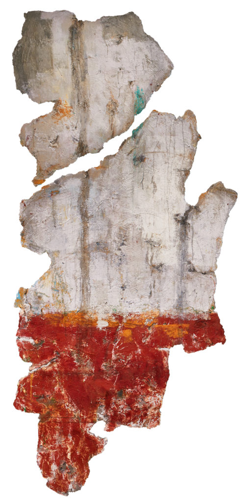 Justin Garcia's "El Hambre," 2017, evokes the sense of Renaissance frescoes or ancient Roman wall painting. (Photo courtesy the artist)  