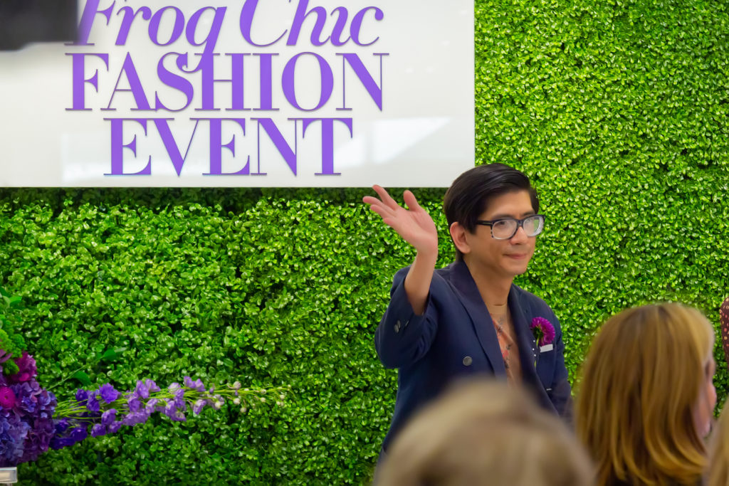 Yours truly saying "Hello" and "we're coming to Fort Worth." (Photo by Laura McCarthy/Elusive Images)