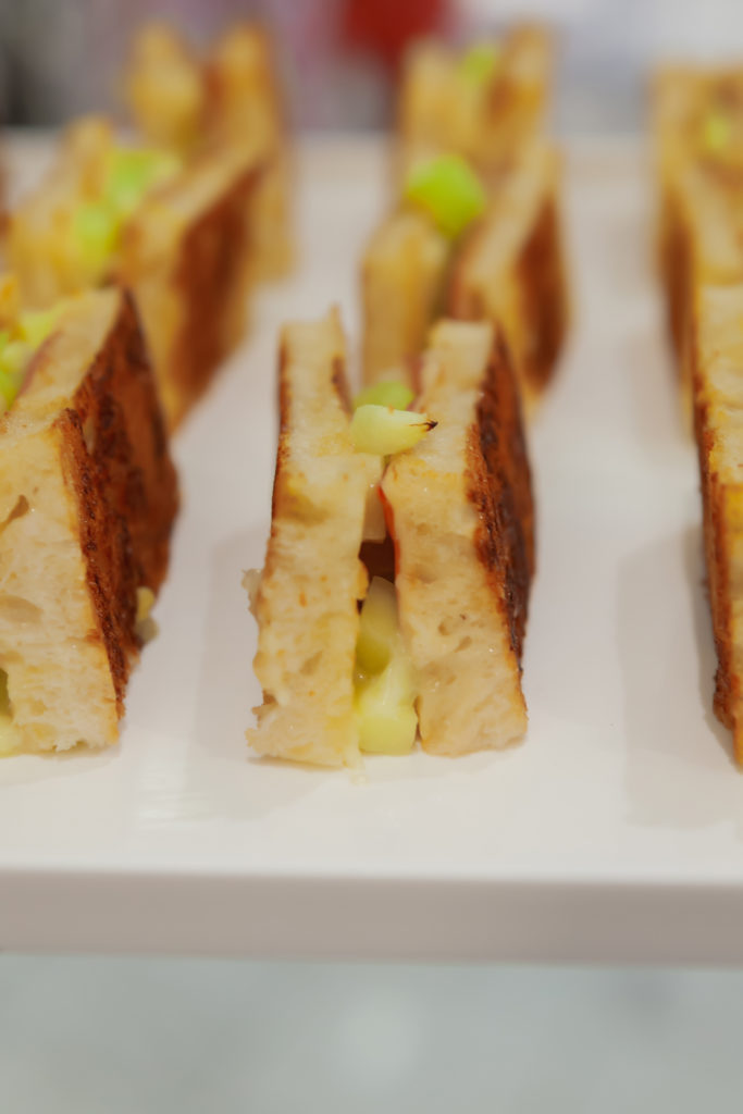 Dainty and indulgent grilled cheese. (Photo by Laura McCarthy/Elusive Images)