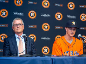Jeff Luhnow Zack Greinke Astros
