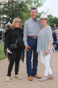 Barbara Davis, Armando & Cinda Palacios (Photo by Chris P. Bachman)