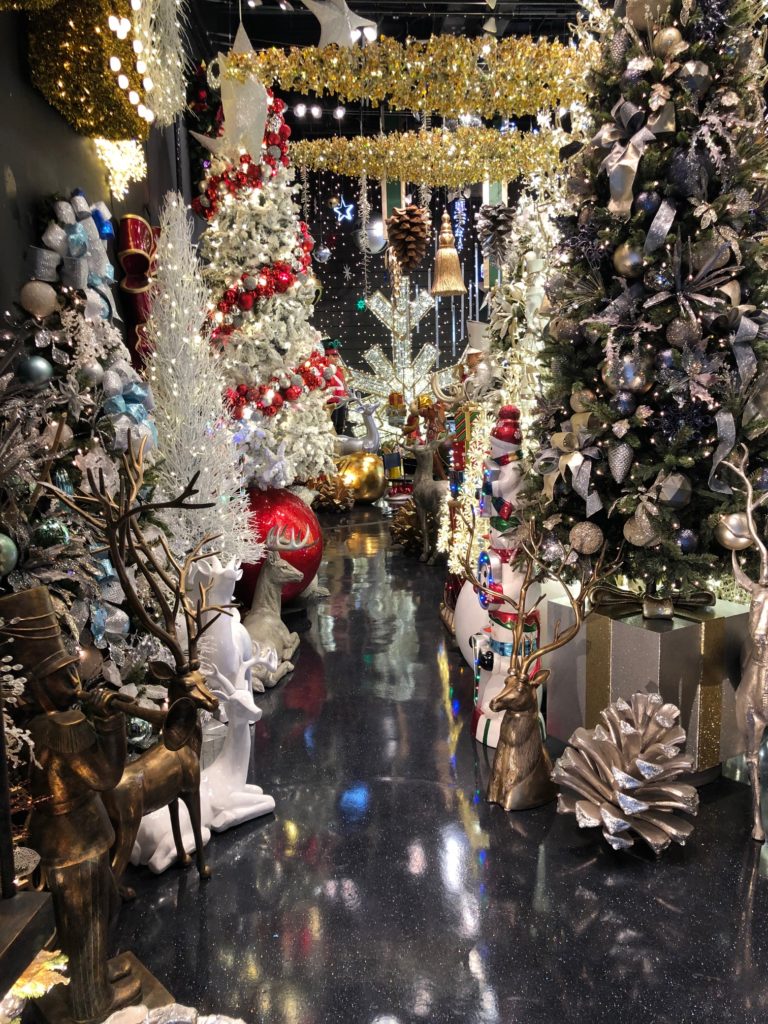 The sparkling showroom at Always in Season provides inspiration for DIY weekends and for professional designers for the home market.  (Photo by Shelby Hodge)