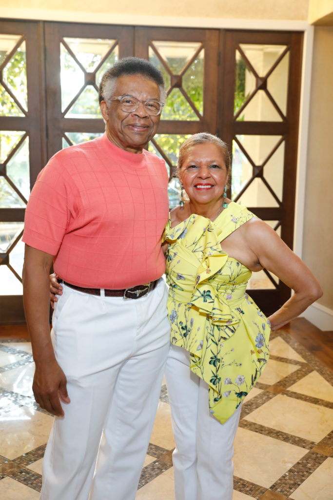 Kick-off party hosts Rufus & Yvonne Cormier (Photo by Daniel Ortiz)
