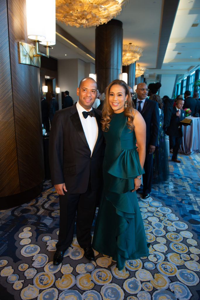 Marcus & Heidi Smith at the Ensemble Theater gala