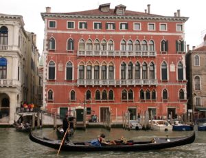 The Palazzo Bembo in Venice, site of one installment of the European Cultural Centre’s “Personal Structures,” a project under the auspices of the 2019 Venice Biennale. Houston painter Justin Garcia was among the 300-some international talents tapped for the prestigious curated exhibition.