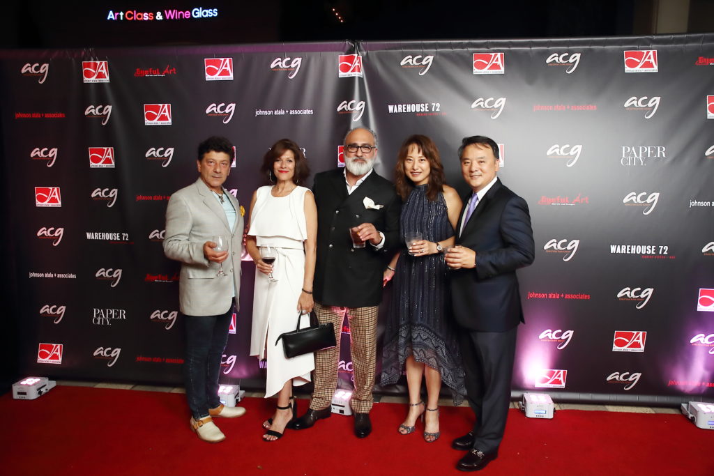 Emile Hermes, Minnie Stamos, George Atala, Sherry & Doug Pak (Quy Tran Photography)