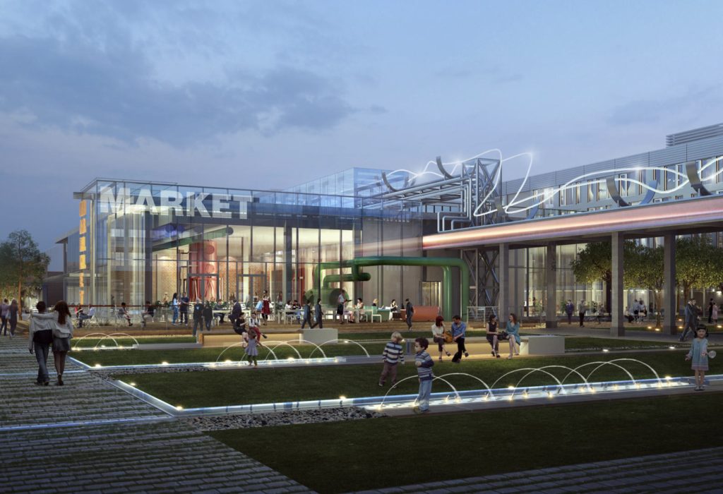 The Grid will boast an extensive mix of retail, restaurants, hotels and more. 