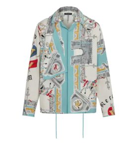 Louis Vuitton hooded pajama shirt, available at louisvuitton.com, $3,350.