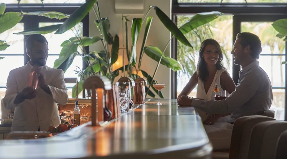 Le Sirneuse Champagne Bar is noted for its creative mixologists and its swank atmosphere.